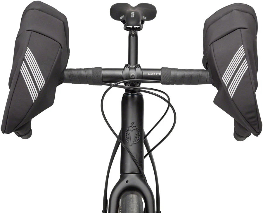 45NRTH Draugenklaw Drop Bar Pogies - Black