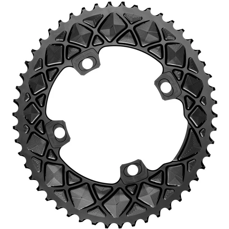 absoluteBLACK FSA ABS Premium 2x Oval Chainrings - Image 2
