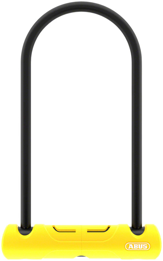 ABUS 402 U-Lock - 4.3x9" Keyed Black Includes bracket