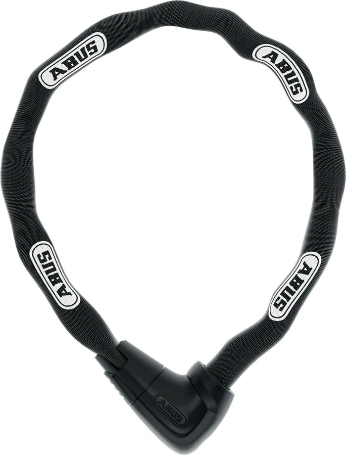Abus 9808K/140 Steel-O-Chain Key Lock - Black