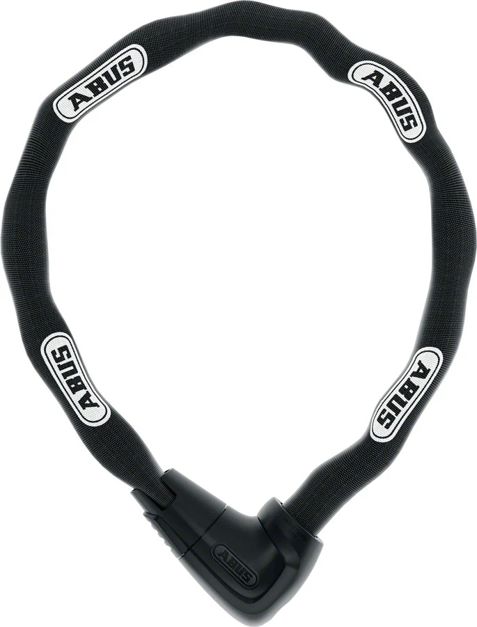 Abus 9808K/85 Steel-O-Chain Key Lock - Black