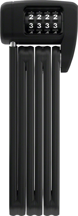 Abus BORDO Lite 6055C/85 Folding Lock - Combination SH Bracket 2.8' 5mm BLK BLK