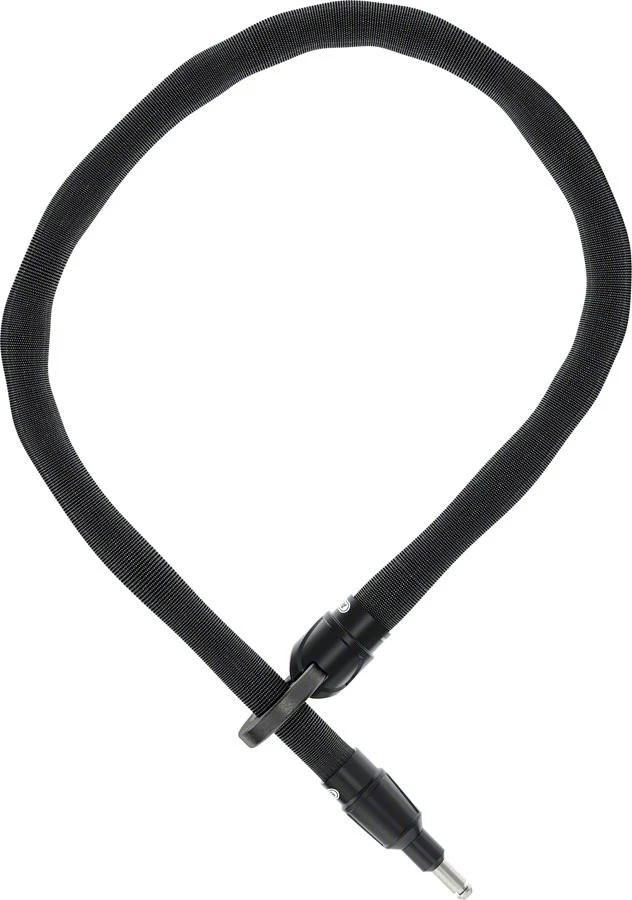 Abus Ivy 8KS/100 Adaptor Chain - 3.3'/100cm 8mm Links Black