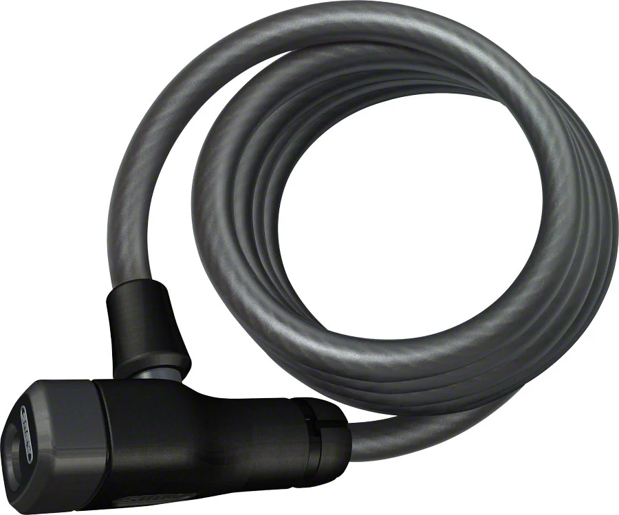 Abus Star 4508 - Coiled Cable Lock: 150cm x 8mm