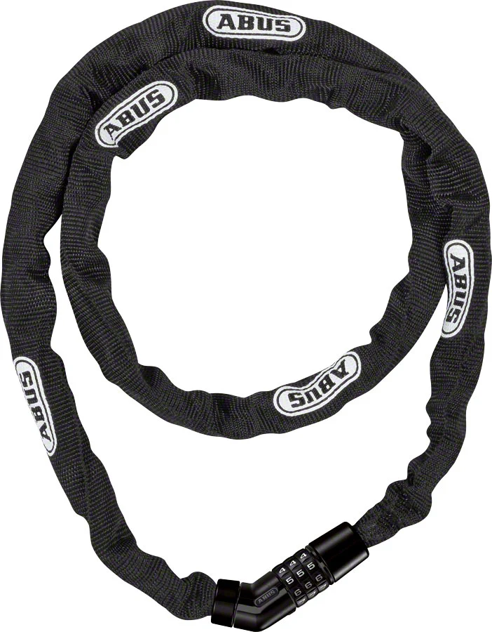 ABUS Steel-O-Chain 4804C Combination Lock: 110/4mm Black