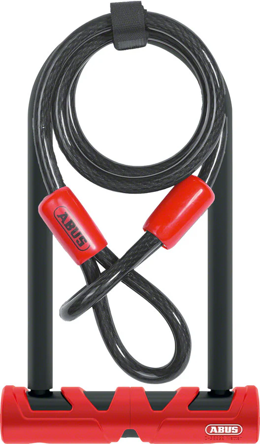 Abus Ultimate ComboPack - 420STD 9" U-lock 10mm/120cm Cable USH Bracket