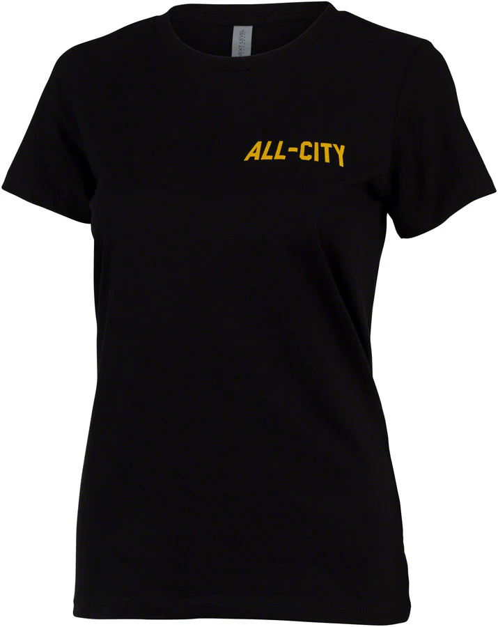 All-City Club Tropic Women's T-Shirt - Black