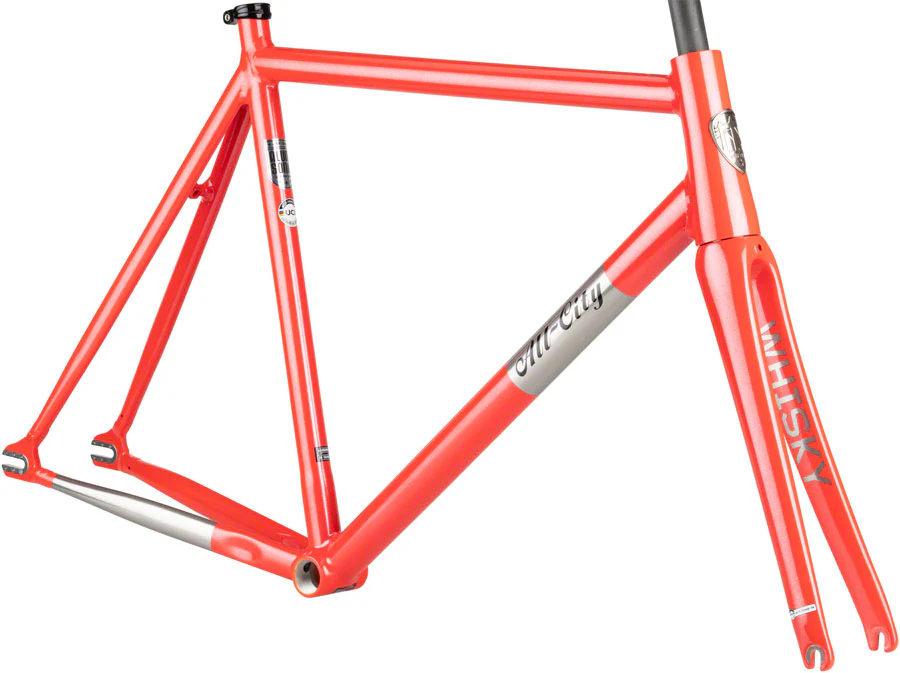 All-City Thunderdome Frameset - 700c, Aluminum, Hot Pink Blink