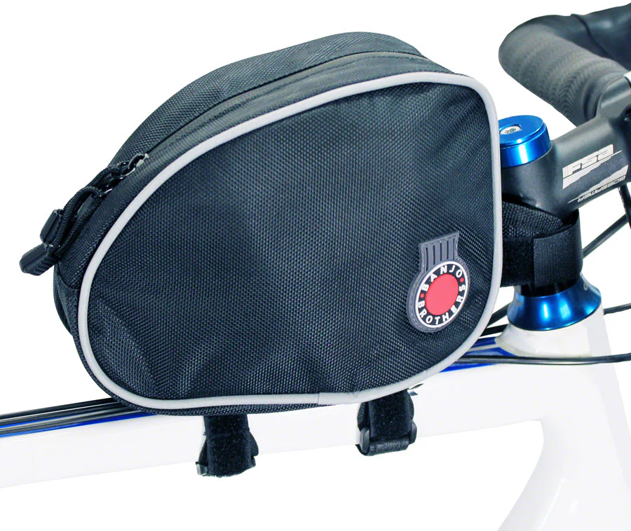 Banjo Brothers Top Tube Bag: Black - Image 2