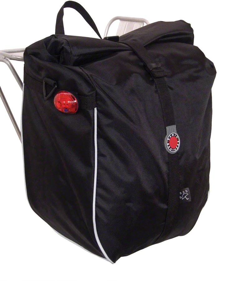 Banjo Brothers Waterproof Pannier: Black Each