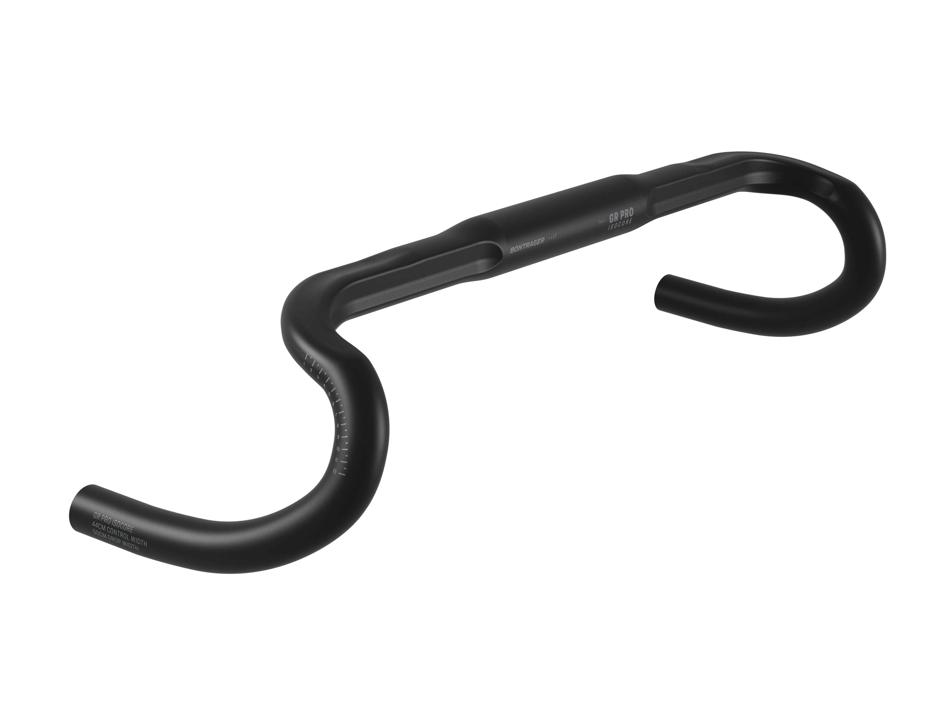 Bar Bontrager GR Pro ISOCORE Quest Carbon 40/46 Black/Grey