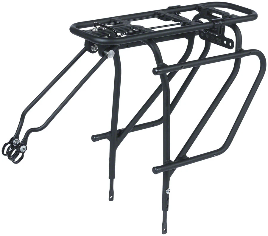 Basil Universal Cargo Carrier Rear Rack - MIK Mount Matte Black