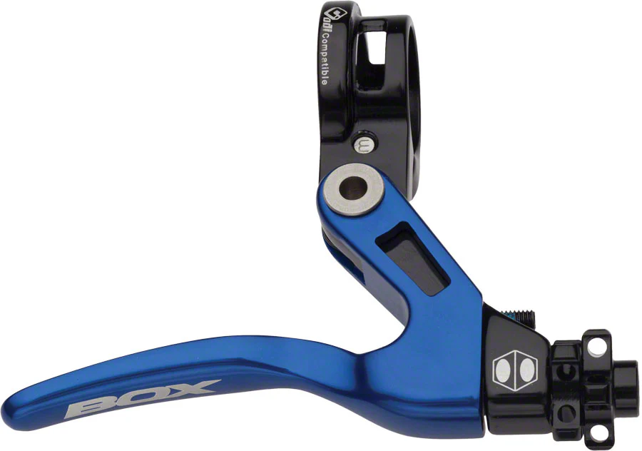 Box components Box One Genius Brake Lever Blue RH Short Linear Pull