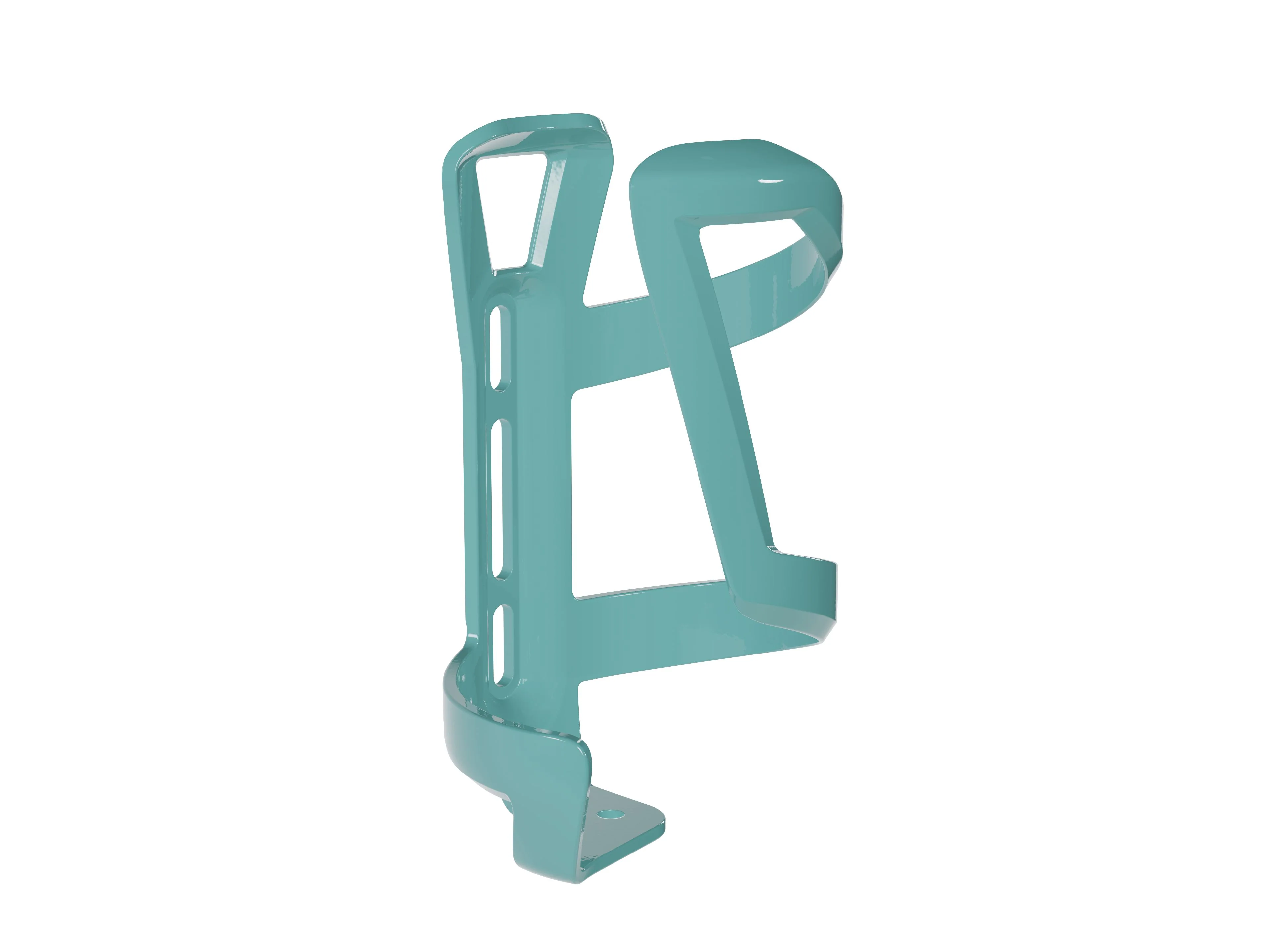 Trek Side Load Left Recycled Plastic Gloss Blue Sage Cage