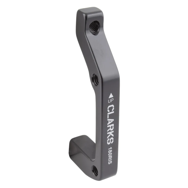 Clarks Disc Brake Adapter 180mm IS Mount Post Mount Black 40mm