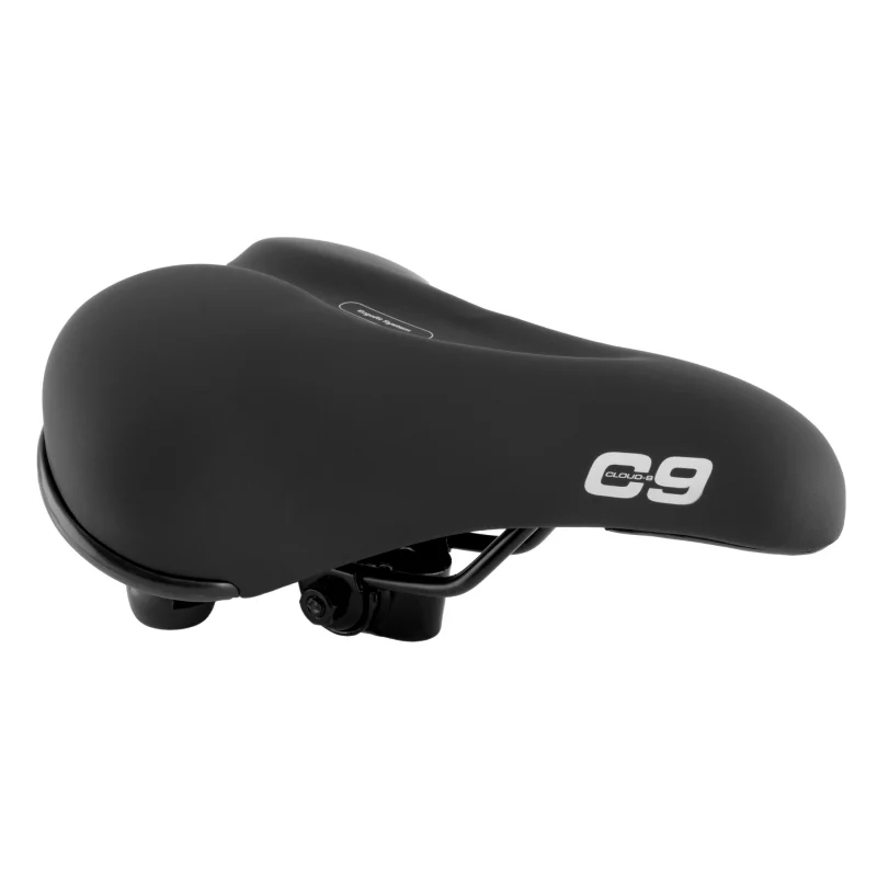 Cloud-9 Comfort Men`s Steel Multi-Stage Foam Soft Touch Vinyl WR Elastomer Spring Black 11x7.75`