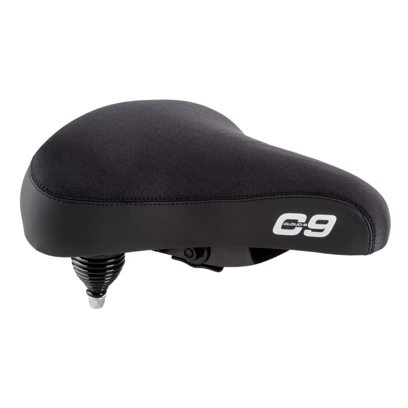 Cloud-9 Cruiser Select Flat Rail Cruiser Flat Steel Multi-Stage Foam Lycra Coil Spring Black 11x11`