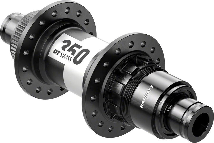 DT Swiss 350 Rear Hub - 12 x 142mm Center-Lock XDR Black 24H 36pt