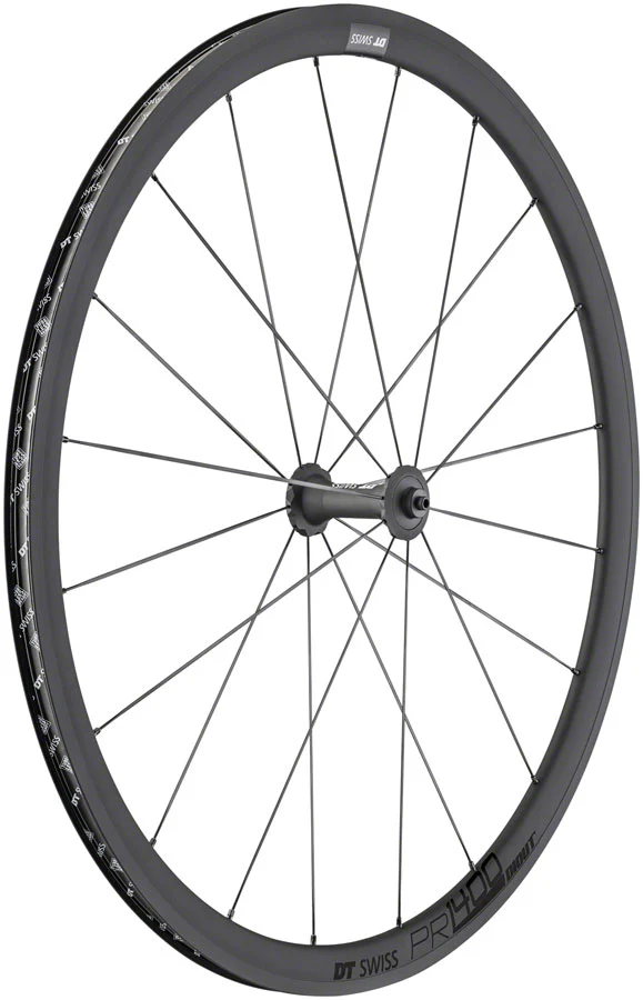 DT Swiss PR 1400 DICUT OXiC Front Wheel - 700 QR x 100mm, Rim Brake - Image 2