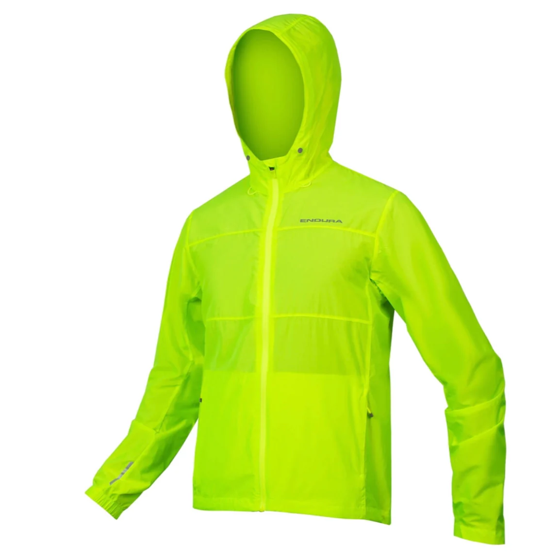 Endura Hummvee Windproof Shell Jacket L Hi-Viz Yellow