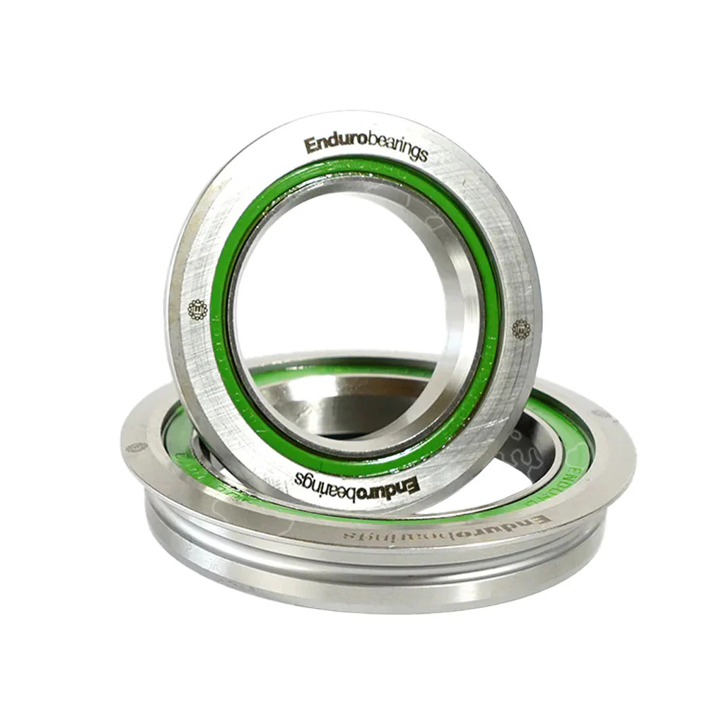 Enduro HDK-0010 Maxhit Zero-Stack Headset Kit- ZS44/28.6 Upper | ZS56/40 Lower Angular Contact Bearings Tapered BLK