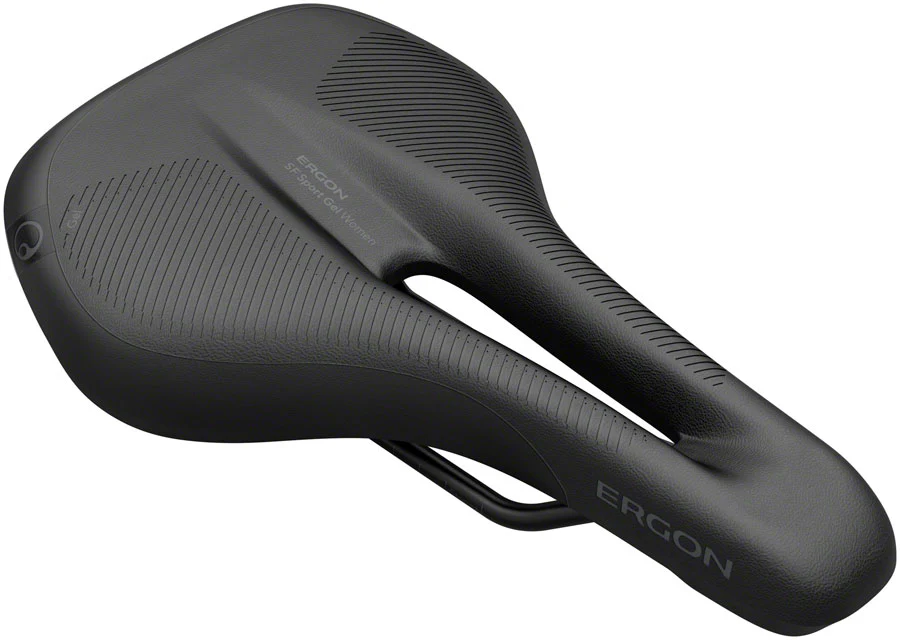 Ergon SF Sport Gel Saddle - Chromoly Black Women's Small/Medium
