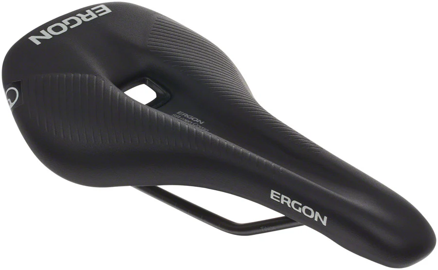 Ergon SR Comp Saddle - Titanium, Black, Men's - Image 2