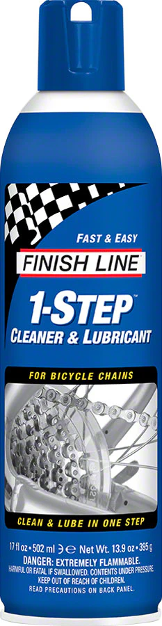Finish Line 1-Step Cleaner and Bike Chain Lube