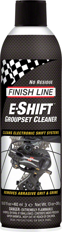 Finish Line E-Shift Groupset Cleaner 17oz Aerosol