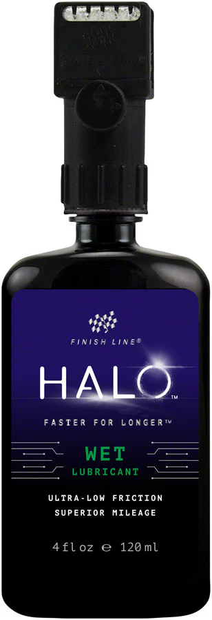 Finish Line HALO Wet Lube Bottle and Tool Set - 4oz