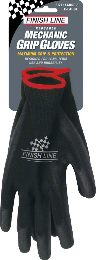 Finish Line Mechanic's Grip Gloves - Image 2