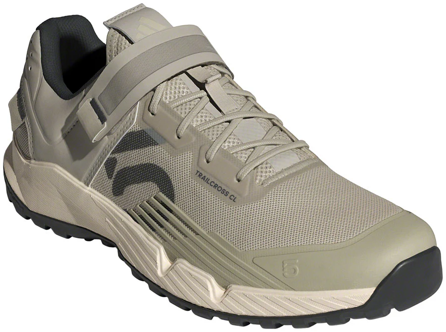 Five Ten Trailcross Mountain Clipless Shoes - Men's, Putty Gray/Carbon/Wonder White