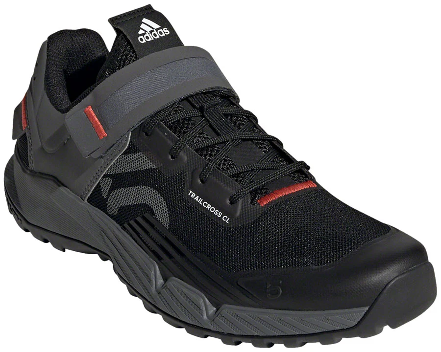Five Ten Trailcross Mountain Clipless Shoes - Women's Core BLK/Gray Three/Red 6.5