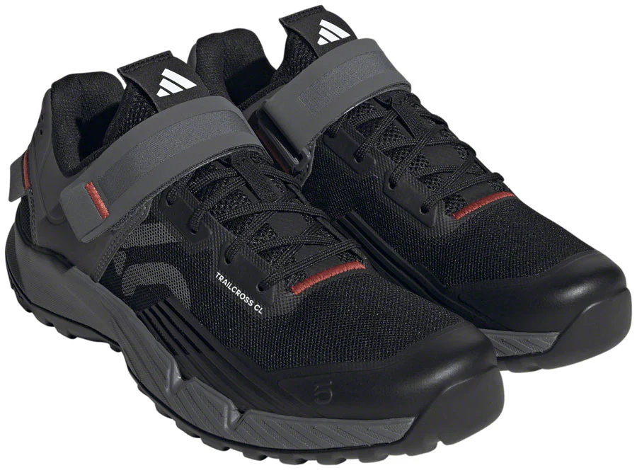 Five Ten Trailcross Mountain Clipless Shoes - Women's Core BLK/Gray Three/Red 6