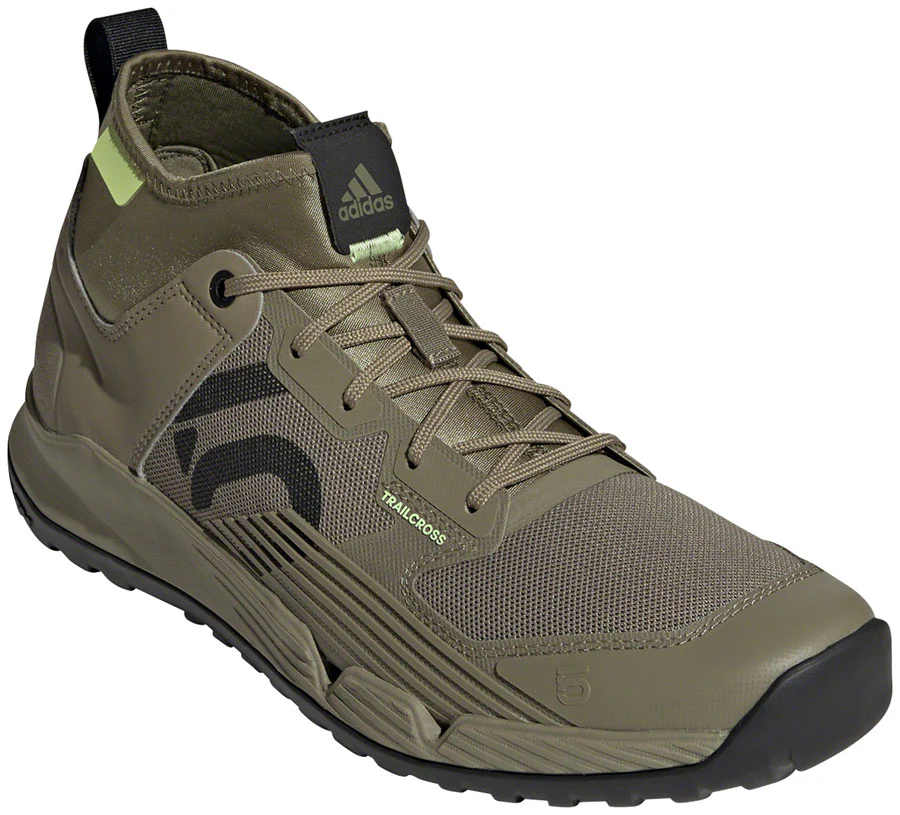 Five Ten Trailcross XT Flat Shoes - Men's, Orbit Green/Carbon/Pulse Lime