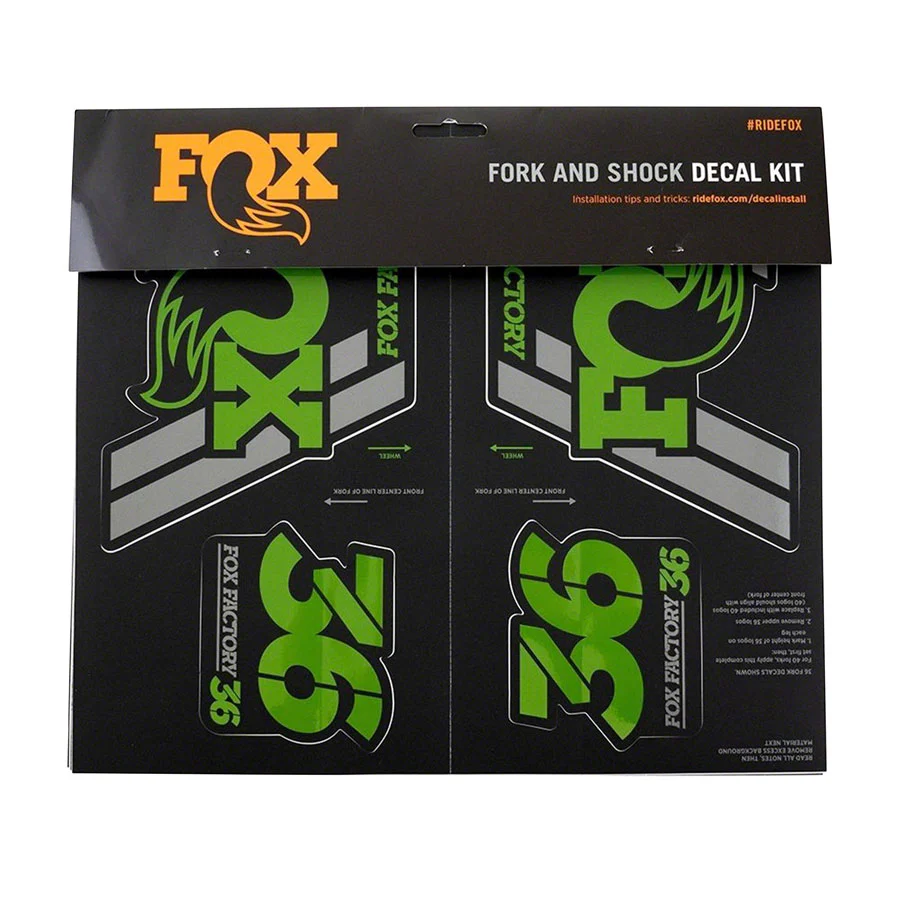 Fox Shox Heritage Decal Kit - Image 8