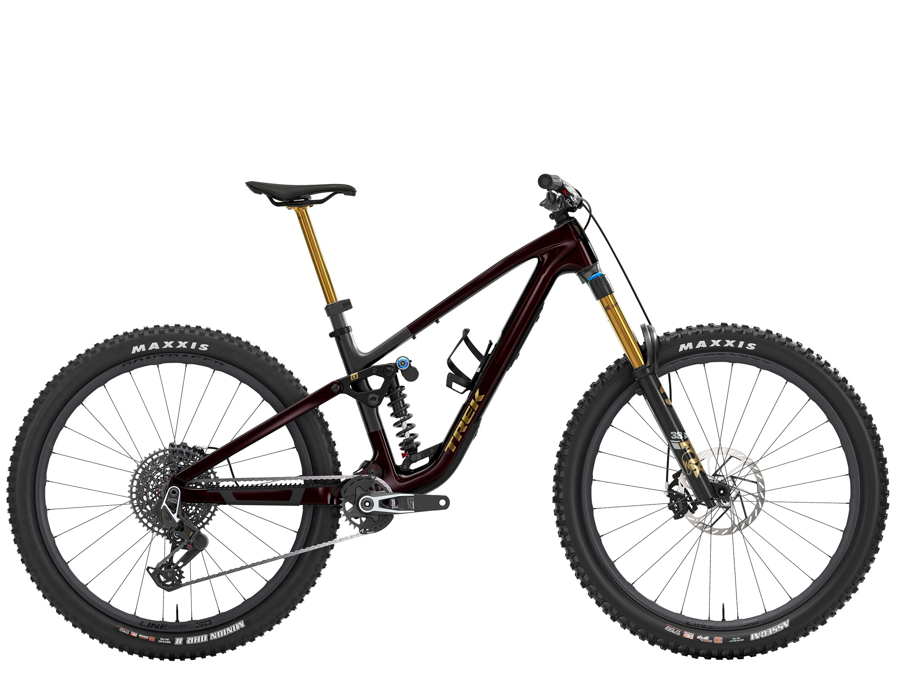 Fuel LX 9.9 X0 AXS XL Gloss Dark Carmine/Matte Trek Black