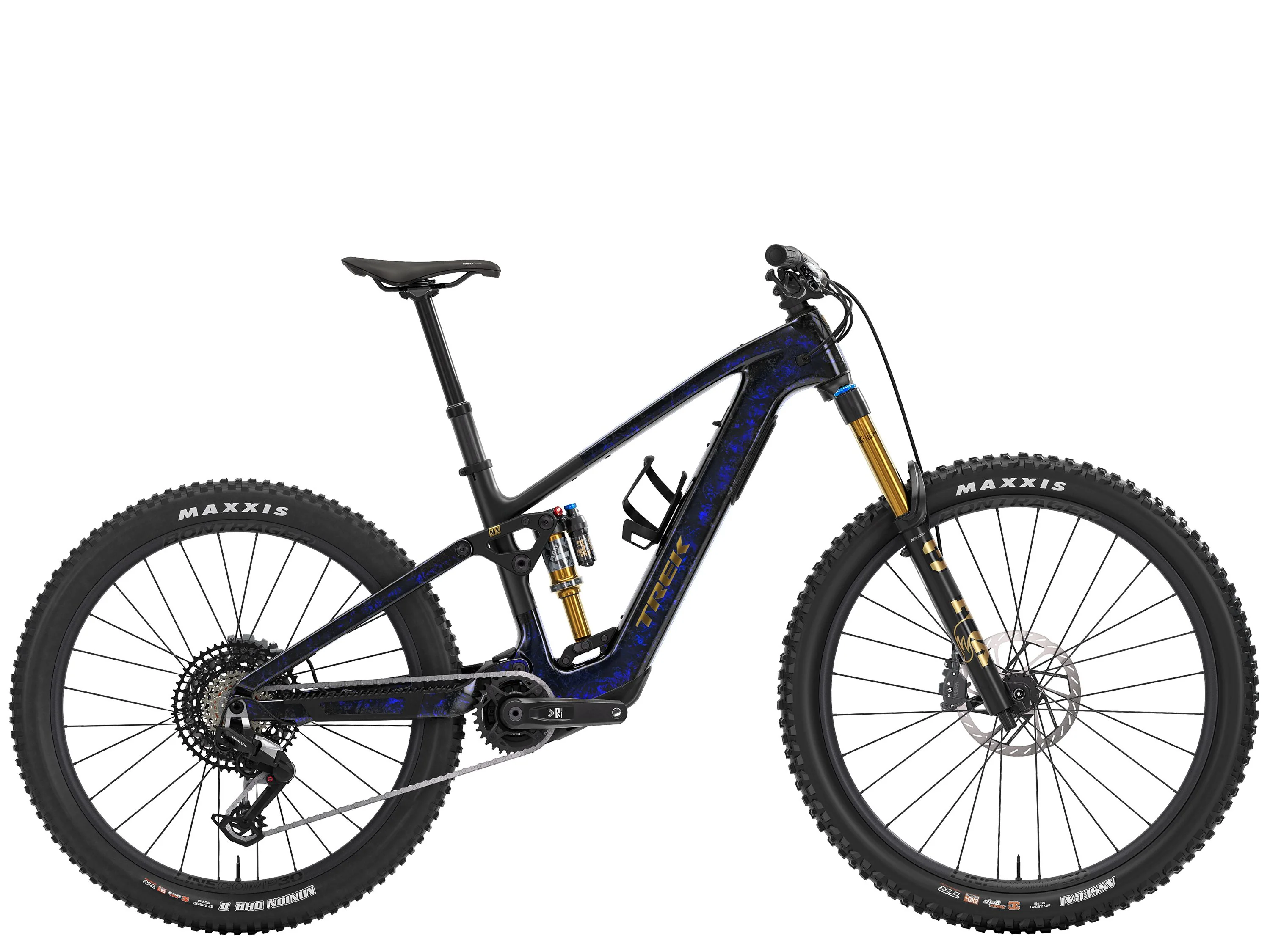 FUEL+ MX 9.8 EA90 US M Gloss Navy Smoke/Matte Trek Black