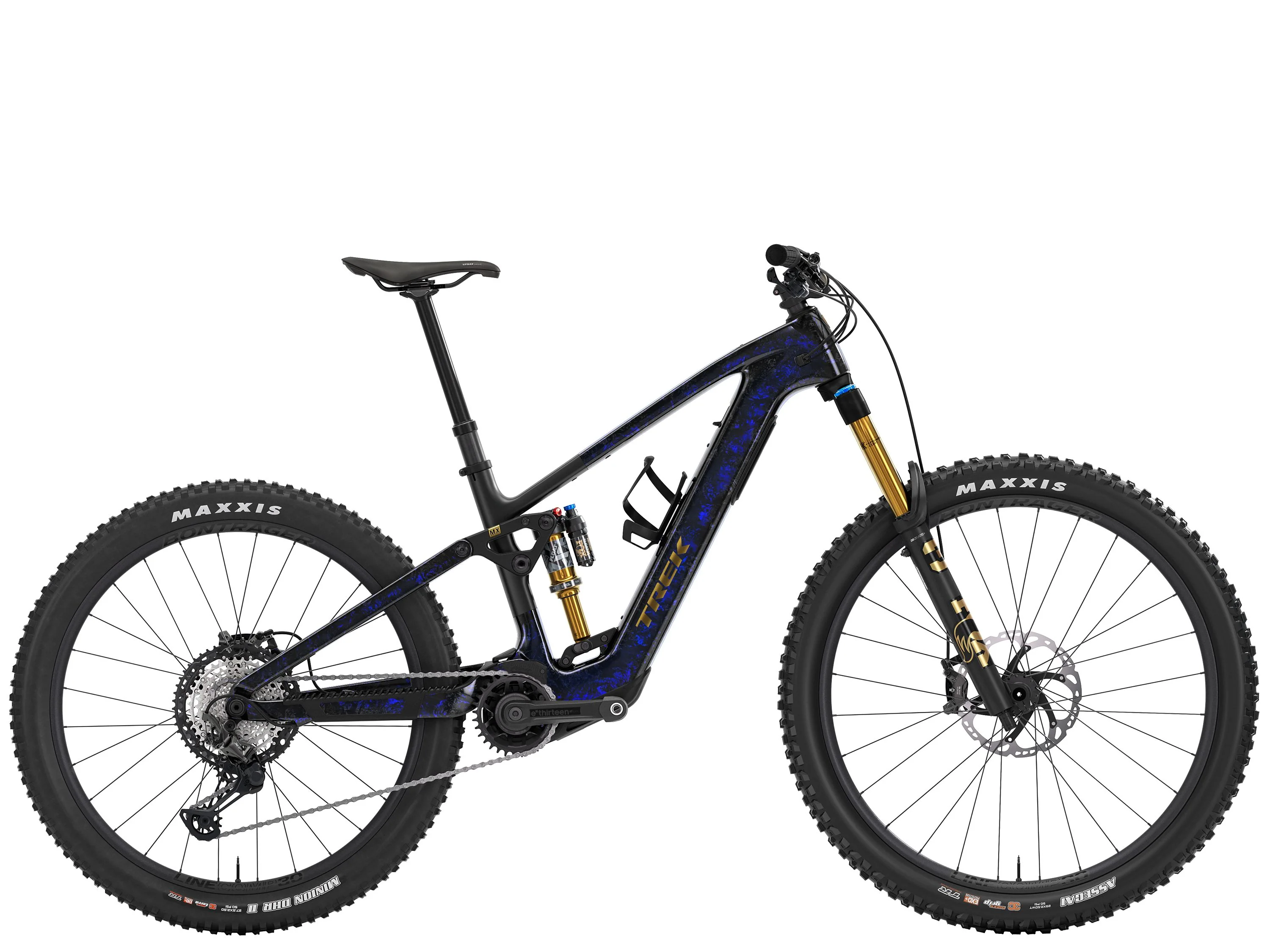 FUEL+ MX 9.8 XT US XXL Gloss Navy Smoke/Matte Trek Black