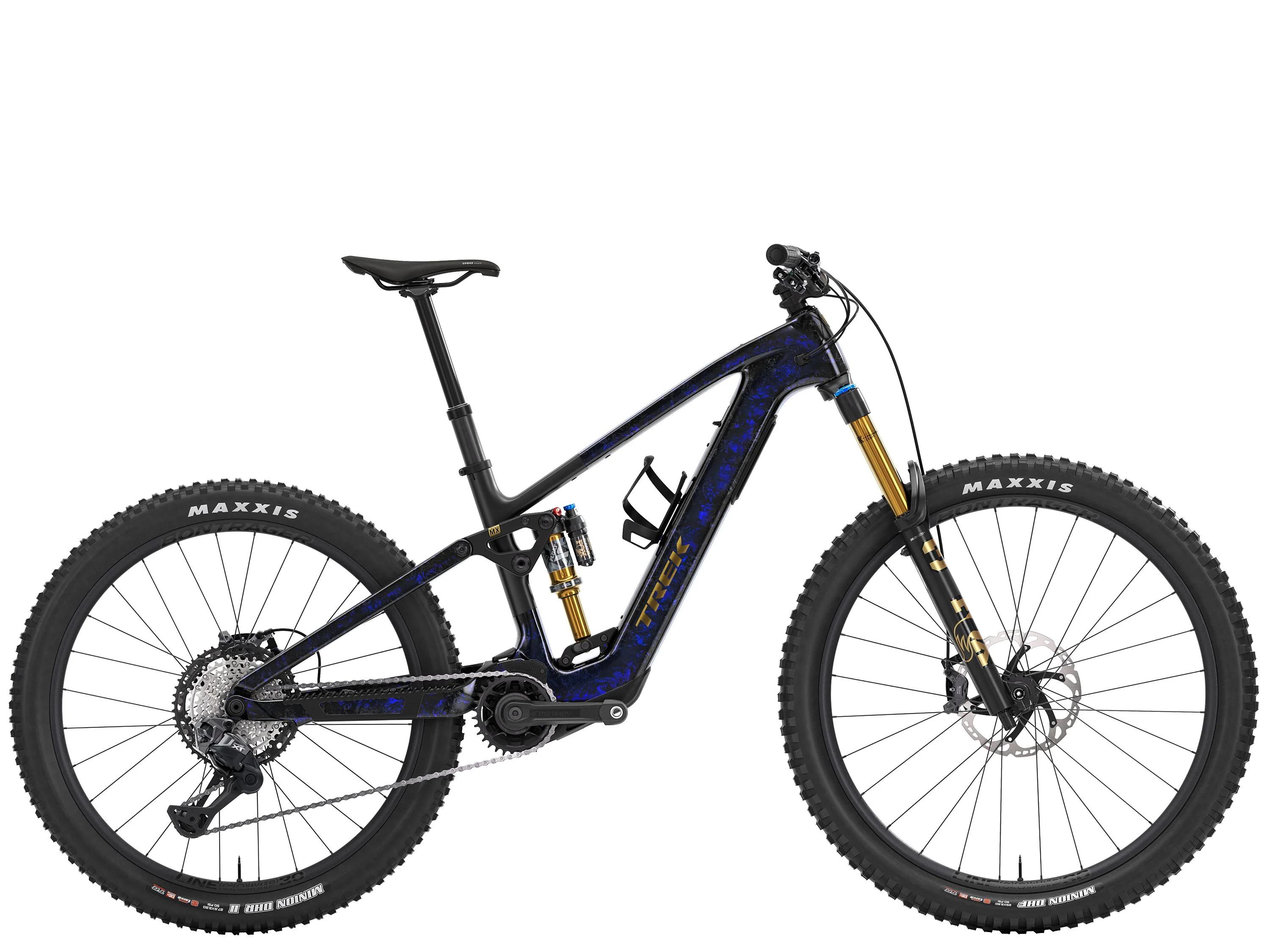 FUEL+ MX 9.8XTDI2 US L Gloss Navy Smoke/Matte Trek Black