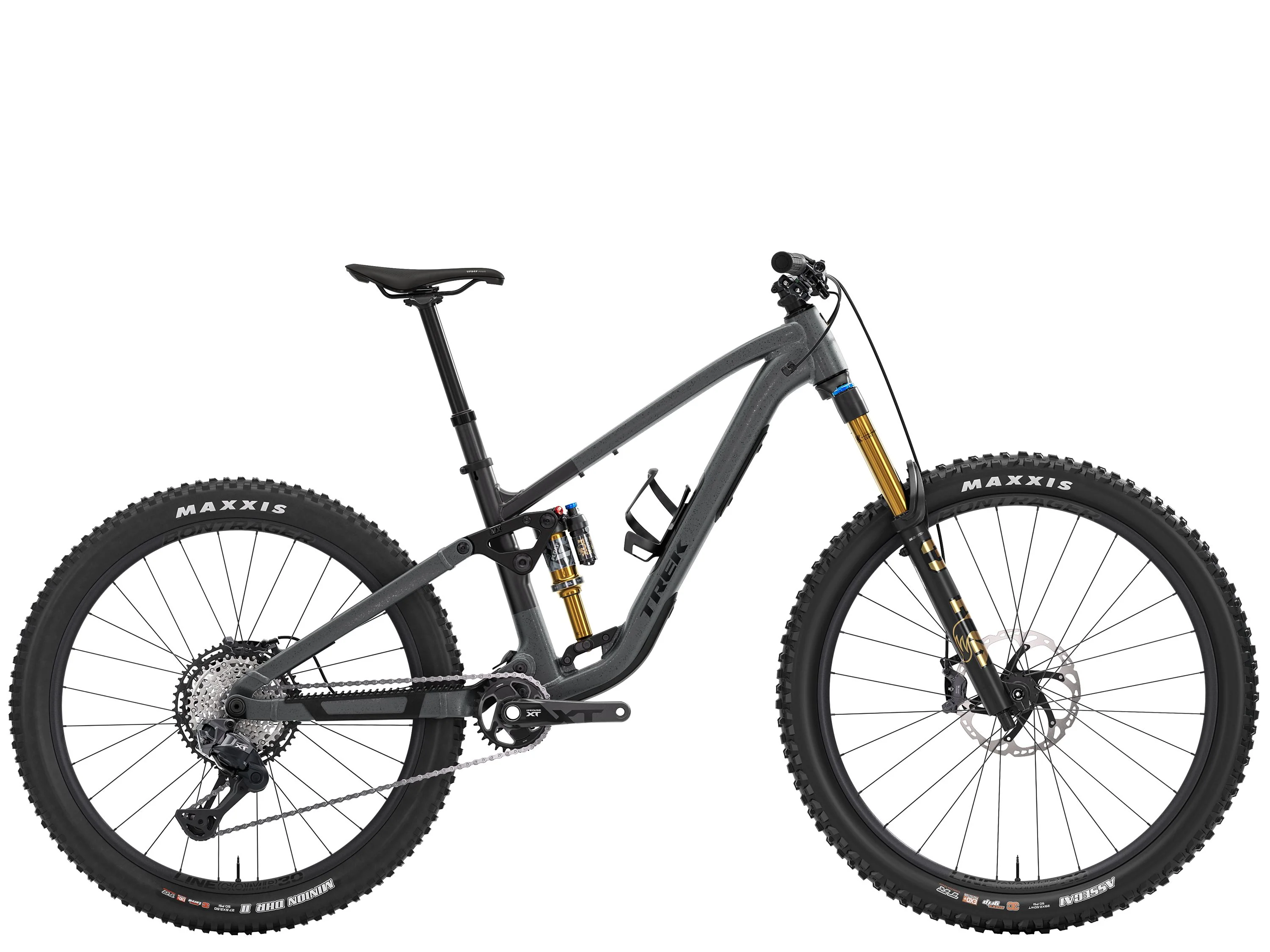 Fuel MX 9 XT DI2 M Lithium Grey/Trek Black Splatter