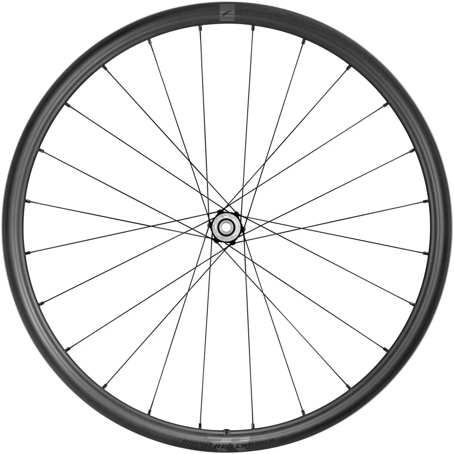 Fulcrum Rapid Red Carbon Rear Wheel - 700c, 12 x 142mm, Center-Lock, Disc, Black