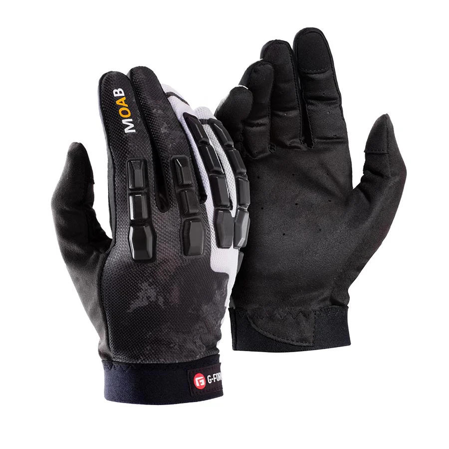 G-Form Moab Trail Full Finger Gloves Black/White Pair