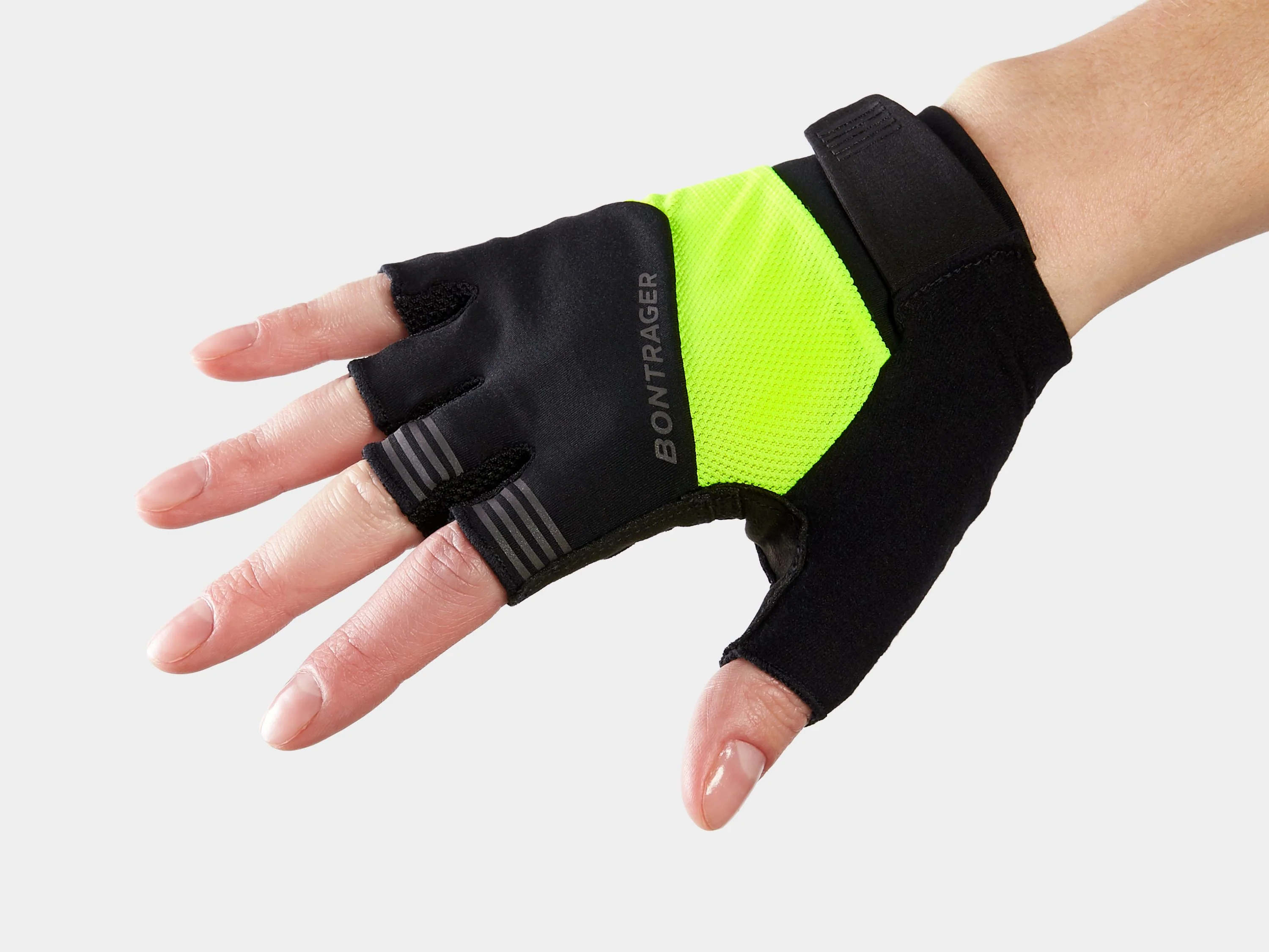 Bontrager Circuit Women Large Visibility Yellow Glove