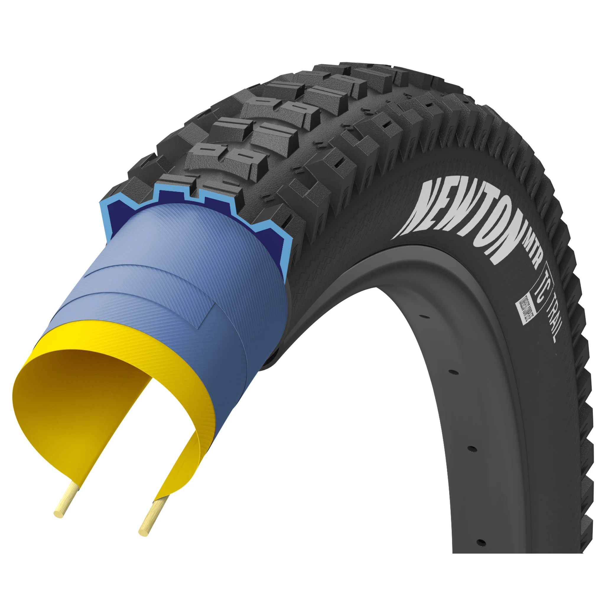 Goodyear Newton MTR Tubeless Tires - 29x2.4" - Image 2