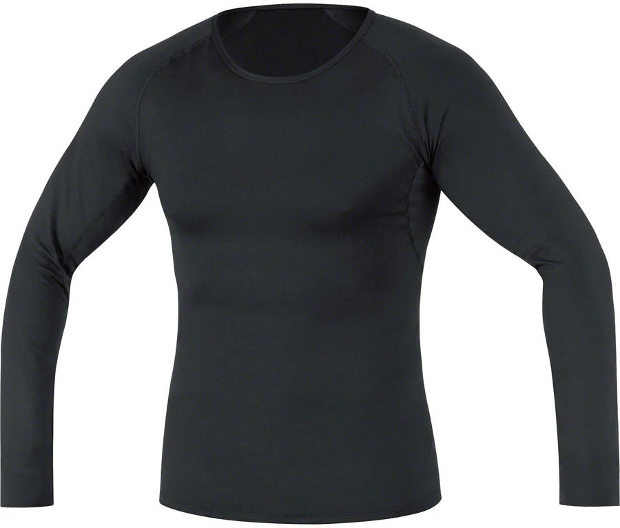 Gorewear Base Layer Thermo Long Sleeve Shirt - Black Men's Large