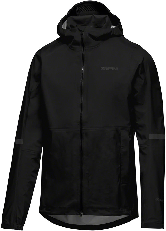 Gorewear Lupra Gore-Tex 2.0 Hooded Jacket - Black Men's Small