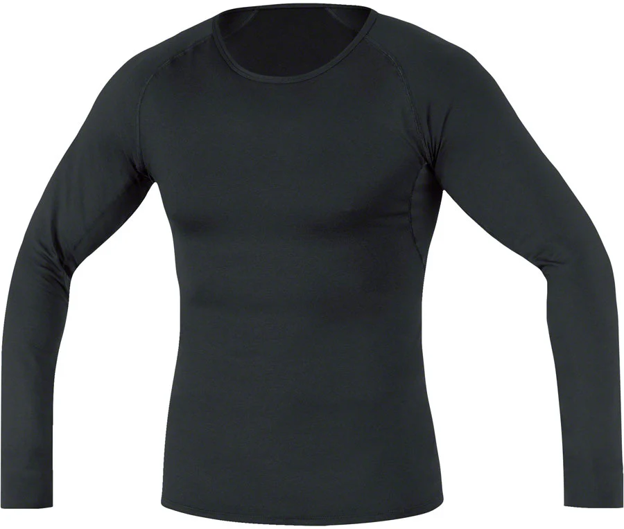 Gorewear M Base Layer Long Sleeve Shirt - Black Men's Small/Medium