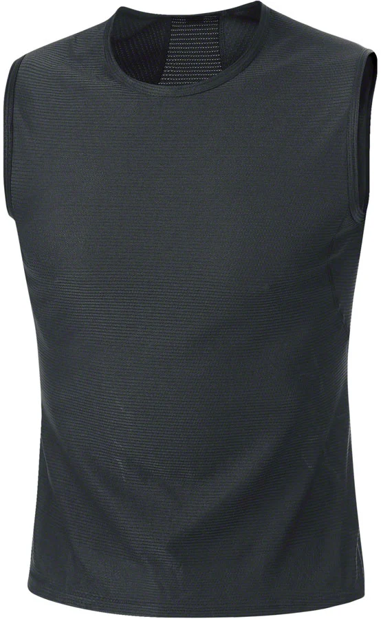 Gorewear M Base Layer Sleeveless Shirt - Black Men's Small/Medium