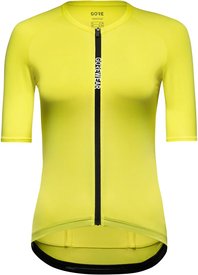 Gorewear Spinshift Jersey - Neon Yellow Women's Medium/8/10